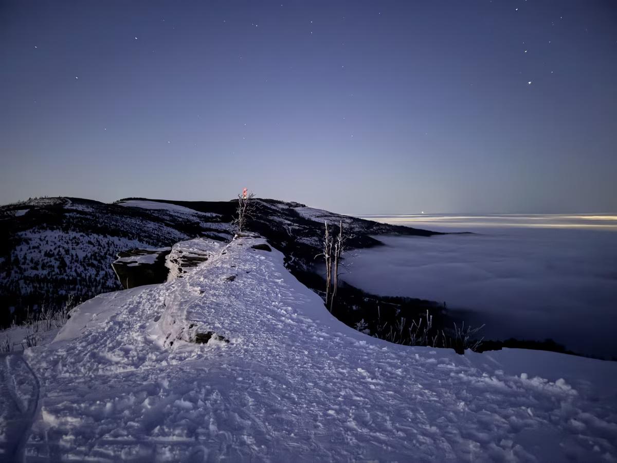 Zimowa wędrówka w Beskidach